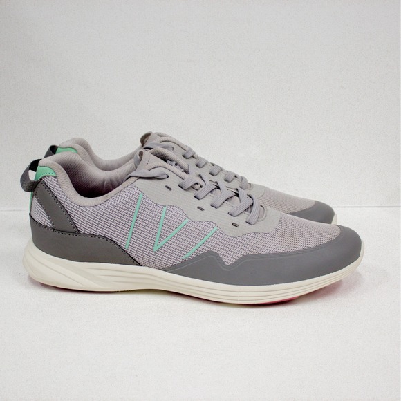 Vionic Agile Audie Walking Supportive Lace-Up Sneakers Light Grey Women's Size 9 - Picture 4 of 10